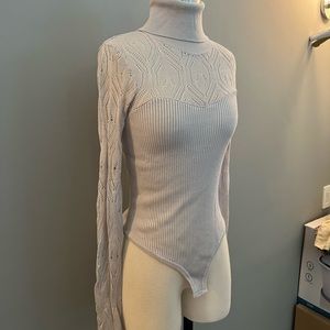 Knit Free People bodysuit